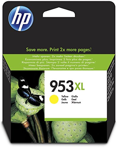 HP 953XL - 20 ml - High Yield - yellow - original - ink cartridge - for Officejet Pro 77XX, 82XX, 87XX