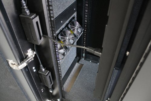 NetShelter CX 18U Secure Soundproofed Server Room in a Box Enclosure International