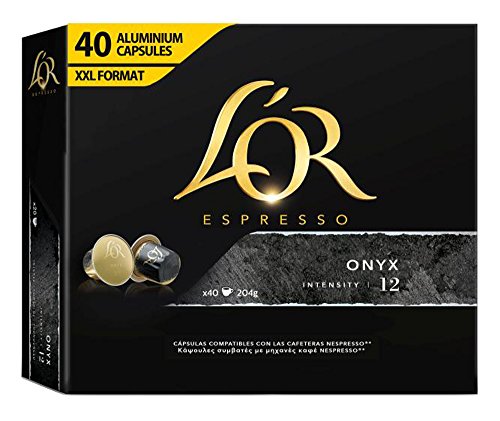 L OR Onyx Coffee Capsules 