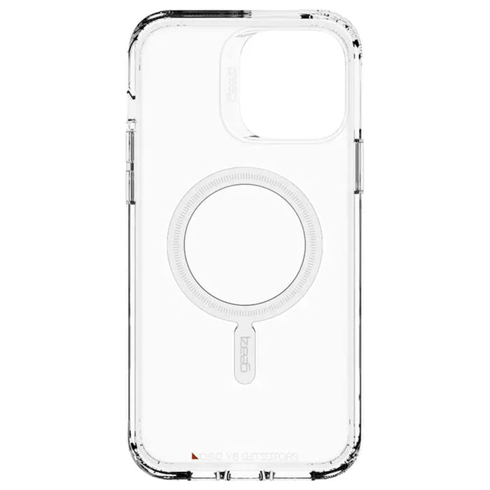 ZAGG Gear4 Crystal Palace Snap - Back cover for mobile phone - MagSafe compatibility - D3O Crystalex - clear - for Apple iPhone 13 Pro Max