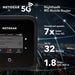 NETGEAR Nighthawk M5 Mobile Router (MR5200) - Mobile hotspot - 5G LTE Advanced - 4 Gbps - GigE, 802.11ac, 802.11ax (Wi-Fi 6)