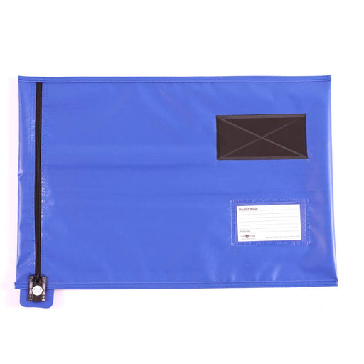 Best Value GoSecure Lightweight Security A3 Pouch Blue