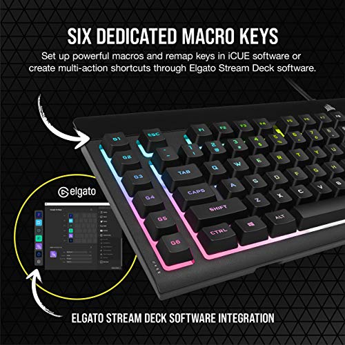 K55 RGB PRO XT LED UK English Keyboard