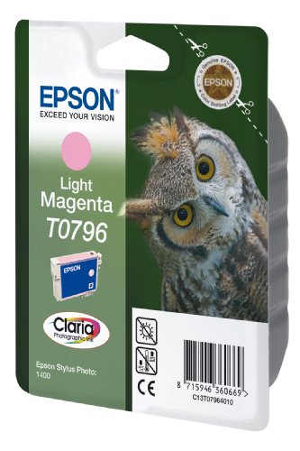 Epson T0796 - Print cartridge - 1 x light magenta - 1020 pages