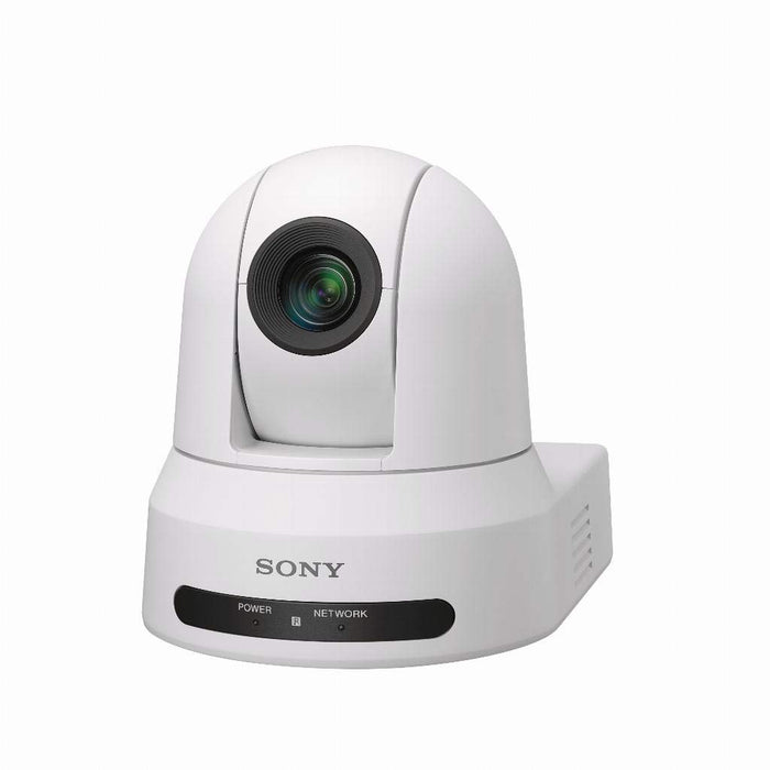 Sony SRG-X400WC - Conference camera - PTZ - Dome - colour (Day&Night) - 8.5 MP - 3840 x 2160 - motorized - 1000 TVL - audio - HDMI, 3G-SDI - H.264, H.265 - DC 12 V / PoE Plus