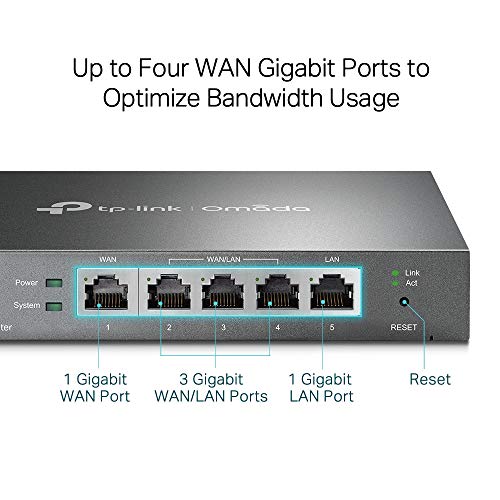 TP-Link SafeStream TL-R605 - Router - 4-port switch - GigE