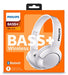 Bass Plus Bluetooth Headphones White