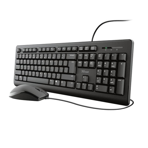 TKM250 USB QWERTY Keyboard and Mouse