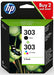 Best Value HP 3YM92AE 303 Original Ink Cartridges, Black and Tri-Colour, Pack of 2