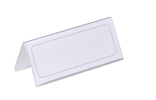 DURABLE Name Holder 805019 Transparent Pack of 25