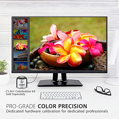 VP2785-4K 27" 16:9 4K 3840 x 2160 Frameless SuperClear IPS LED Hardware Calibration monitor with 99% Adobe RGB, support DCR 10, 10 bit colour, Delta E < 2, 350 nits, 2 x HDMI, Mini DisplayPort, DisplayPort In, USB 3.1, USB type C, Auto-Pivot (clockwise and anti-clockwise), KVM, dual colour engine, full ergonomic stand