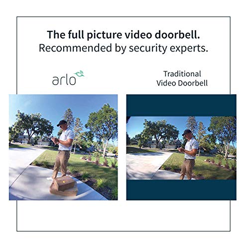 Arlo Video Doorbell Wire-Free - Video intercom system - wireless - Wi-Fi - 1 camera(s) - white