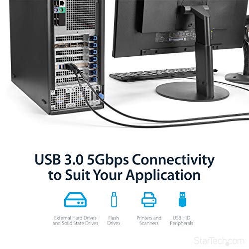 StarTech.com 4 Port PCI Express (PCIe) SuperSpeed USB 3.0 Card Adapter w/ 4 Dedicated 5Gbps Channels - UASP - SATA / LP4 Power