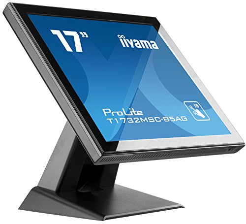 iiyama ProLite T1732MSC-B5AG - LED monitor - 17" - touchscreen - 1280 x 1024 - TN - 250 cd/m - 1000:1 - 5 ms - HDMI, VGA, DisplayPort - speakers - black