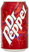 Best Value Dr Pepper Soft Drink Can 330 ml (Pack of 24)