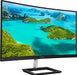 Philips E-line 325E1C - LED monitor - curved - 32" (31.5" viewable) - 2560 x 1440 QHD @ 75 Hz - VA - 250 cd/m - 3000:1 - 4 ms - HDMI, VGA, DisplayPort - textured black