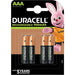 Duracell StayCharged AAA 4 Pack