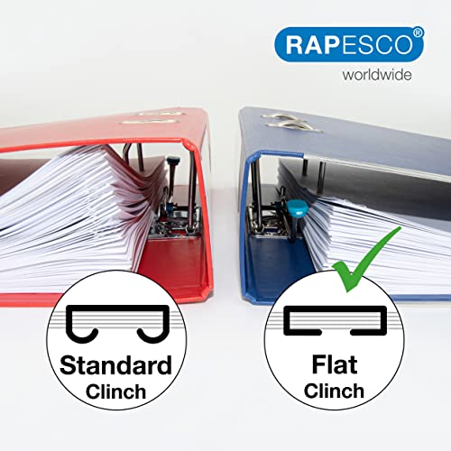 Rapesco Germ-Savvy ECO Less Effort Flat Clinch Stapler 1688