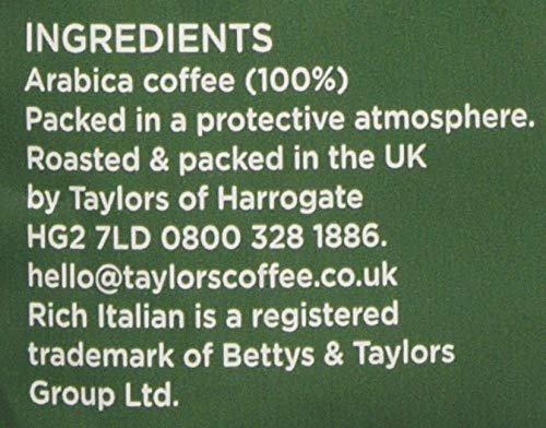 Best Value Taylors Of Harrogate Rich Italian Ground Coffee, 227g