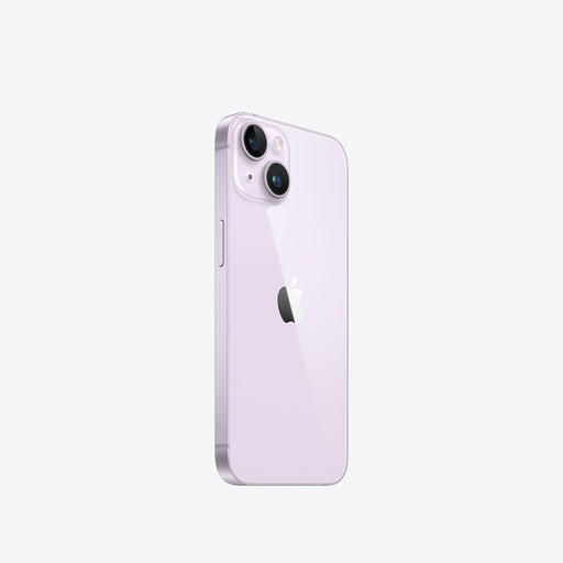 Apple iPhone 14 - 5G smartphone - dual-SIM / Internal Memory 128 GB - OLED display - 6.1" - 2532 x 1170 pixels - 2x rear cameras 12 MP, 12 MP - front camera 12 MP - purple