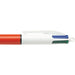 Best Value BIC 4 Colours Original Fine Ball Pens Fine Point (0.8 mm) - Box of 12