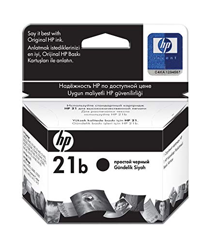 HP 21 - C9351AE - 1 x Black - Ink cartridge - For Deskjet F2149, F2179, F2185, F2187, F2210, F2224, F2240, F2288, F2290, F375, F4190, F4194