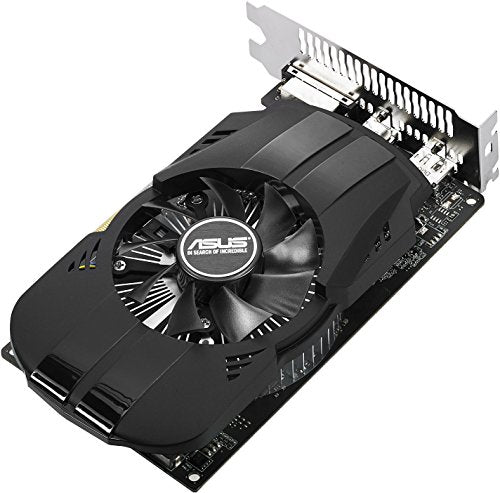 ASUS PH-GTX1050TI-4G - Graphics card - GF GTX 1050 Ti - 4 GB GDDR5 - PCIe 3.0 x16 - DVI, HDMI, DisplayPort