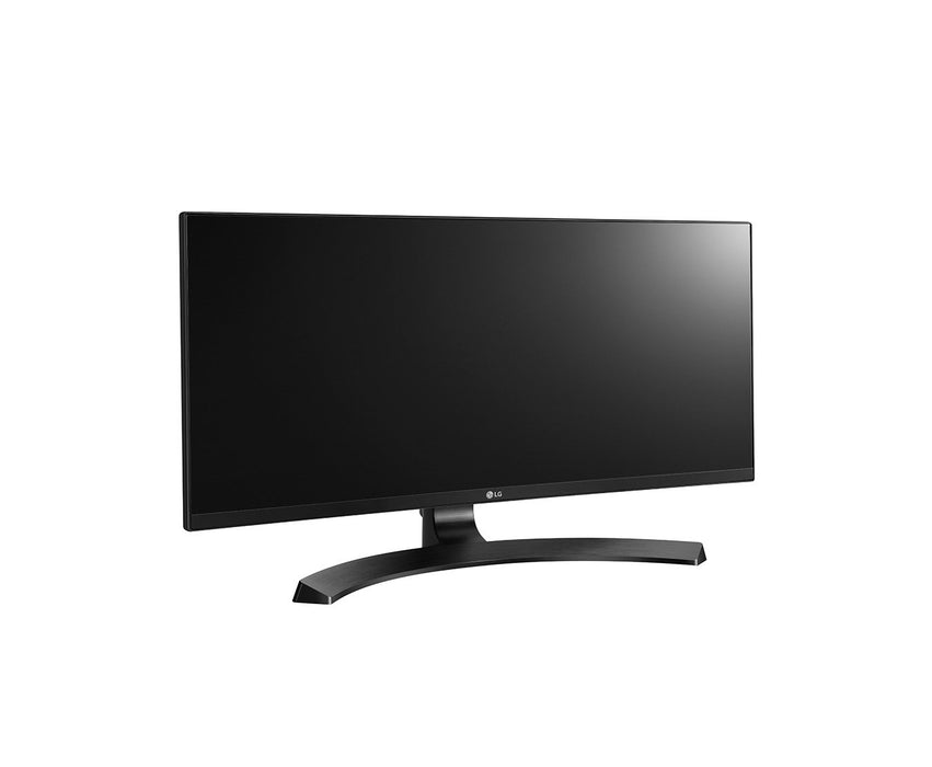 29UC88 Monitor IPS Ultra Wide QHD Curved 29" 29UC88-P, 21:9, HDMI x 2, Displayport, 2560x1080, Tilt & Height Adjustable, PIP, Split Screen, Flicker Safe, Height Adjust, Tilt, Speakers Freesync & sRGB over 99%