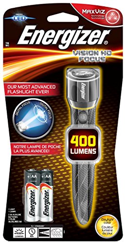 Best Value Energizer Vision HD metal handheld torch with 3 x AA included