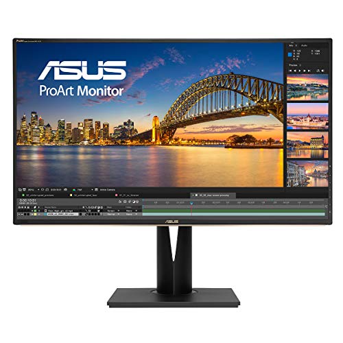 ASUS ProArt PA329C - LED monitor - 32" - 3840 x 2160 4K UHD (2160p) @ 76 Hz - IPS - 600 cd/m - 1000:1 - DisplayHDR 600 - 5 ms - 3xHDMI, DisplayPort, USB-C - speakers - black