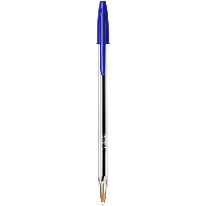 Best Value BIC Cristal Original Ballpoint Pens Medium Point (1.0 mm) - Blue, Box of 50