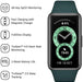 Huawei Band 6 AMOLED 37.3mm Bluetooth 5.0 Automatic SpO2 Monitoring Forest Green