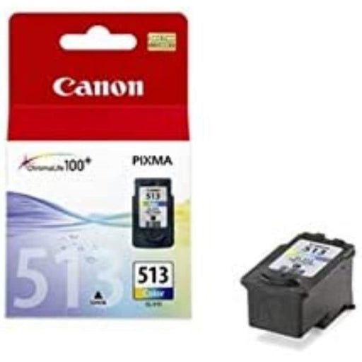 Canon CL-513 - 2971B009 - 1 x Cyan,1 x Magenta,1 x Yellow - Blister with security - Ink tank - For PIXMA MP230,MP237,MP252,MP258,MP272,MP280,MP282,MP495,MP499,MX360,MX410,MX420