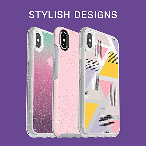 OtterBox Symmetry Series - Back cover for mobile phone - polycarbonate, synthetic rubber - on fleck - for Apple iPhone XS Max