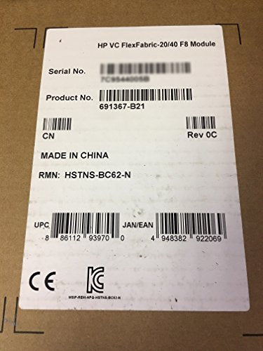 HP Virtual Connect FlexFabric-20/40 F8 Module for c-Class BladeSystem