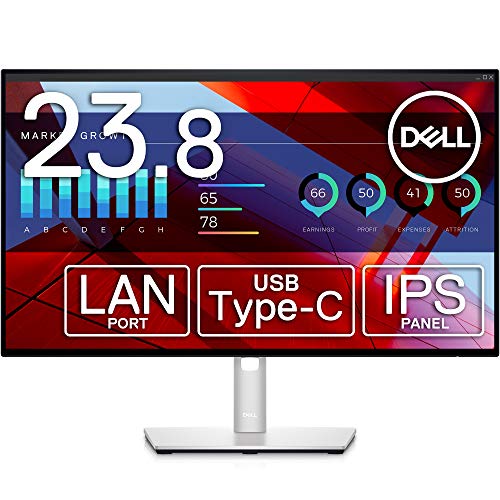 Dell UltraSharp U2422HE - LED monitor - 24" (23.8" viewable) - 1920 x 1080 Full HD (1080p) @ 60 Hz - IPS - 250 cd/m - 1000:1 - 5 ms - HDMI, DisplayPort, USB-C - with 3 years Advanced Exchange Service