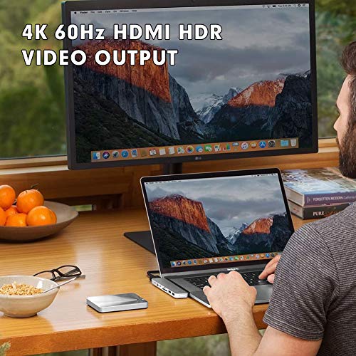 Hyper DUO 7-in-2 MacBook Pro Hub Silver