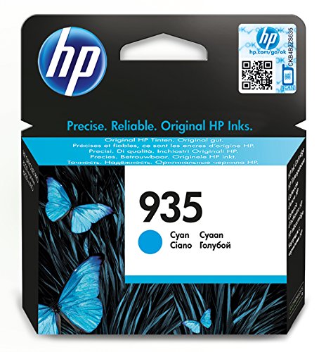 HP 935 - C2P20AE - 1 x Cyan - Ink cartridge - For Officejet 6812, 6815, Officejet Pro 6230, 6230 ePrinter, 6830, 6835