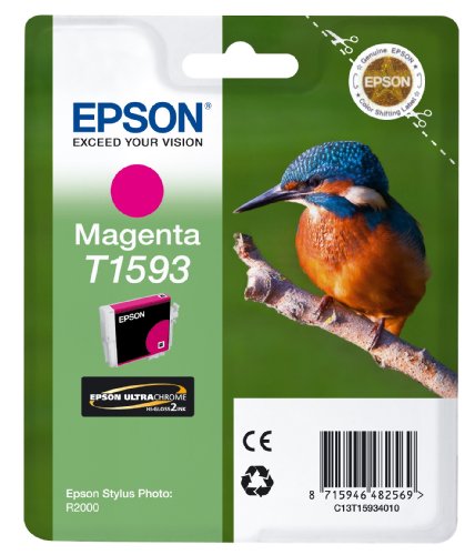 Epson T1593 - 17 ml - magenta - original - blister - ink cartridge - for Stylus Photo R2000