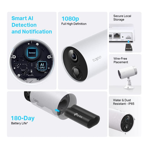 Tapo Smart Wire-Free Security Camera