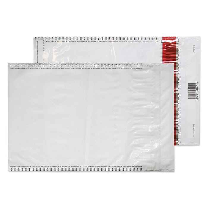 Best Value Blake Purely Packaging C4 320 x 240 mm Polypost Security Polythene Mailing Bags (SE920/100) White - Pack of 100