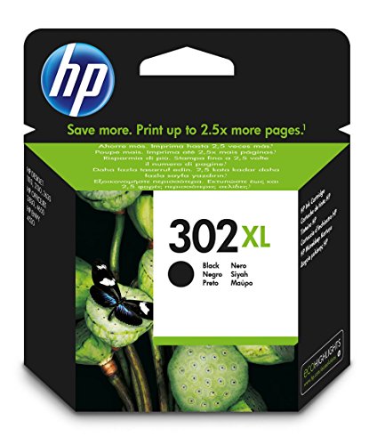 Best Value HP F6U68AE 302XL High Yield Original Ink Cartridge, Black, Pack of 1