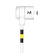 Mobilis Corporate Security Lock Key 1.8m Cable White