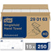 Best Value Tork Singlefold Paper Hand Towels 290163 - H3 Advanced Folded Paper Towels for Singlefold Dispenser - Absorbent, Tear-Resistant, 2-Ply, White - 15 x 250 Sheets