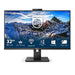 Philips P-line 326P1H - LED monitor - 32" (31.5" viewable) - 2560 x 1440 QHD @ 75 Hz - IPS - 350 cd/m? - 1000:1 - 4 ms - 2xHDMI, DisplayPort, USB-C - speakers - black texture