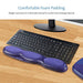 Kensington Wrist Pillow - Keyboard drawer with wrist pillow - blue