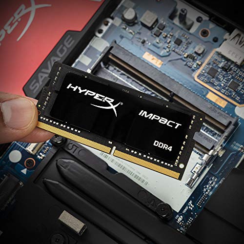 HyperX Impact - DDR4 - module - 32 GB - SO-DIMM 260-pin - 2666 MHz / PC4-21300 - CL16 - 1.2 V - unbuffered - non-ECC