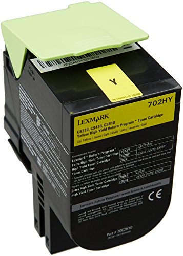 Best Value Lexmark 702hy High Capacity Return Program Toner Cartridge - Yellow