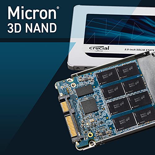 Crucial MX500 - Solid state drive - 4 TB - internal - 2.5" - SATA 6Gb/s