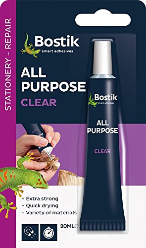 Best Value Bostik 20ml All Purpose Glue - Clear (Pack of 6)